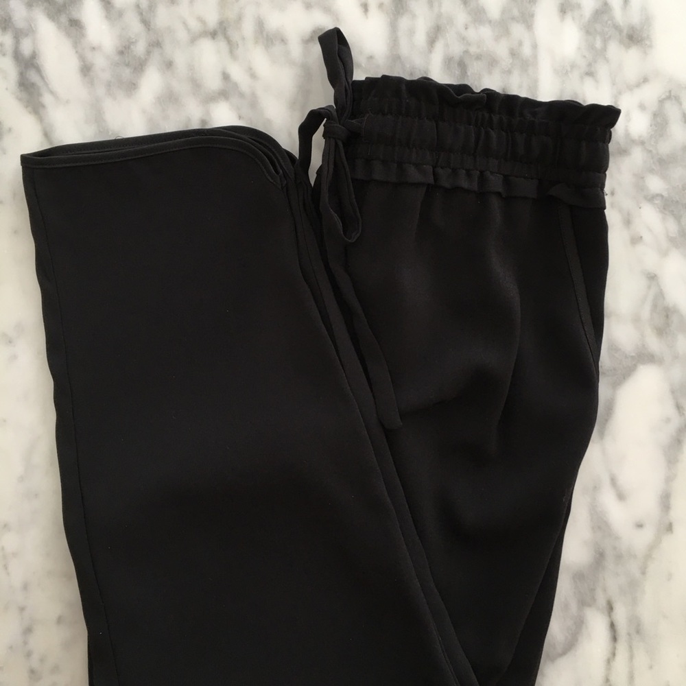 Zara elastic waist pants Large